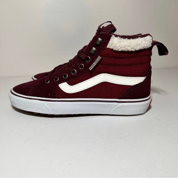 Vans Filmore Hi VansGuard Sz W 8 Suede Hi top Shoes Port Royale/White (201 box24 - Picture 2 of 9